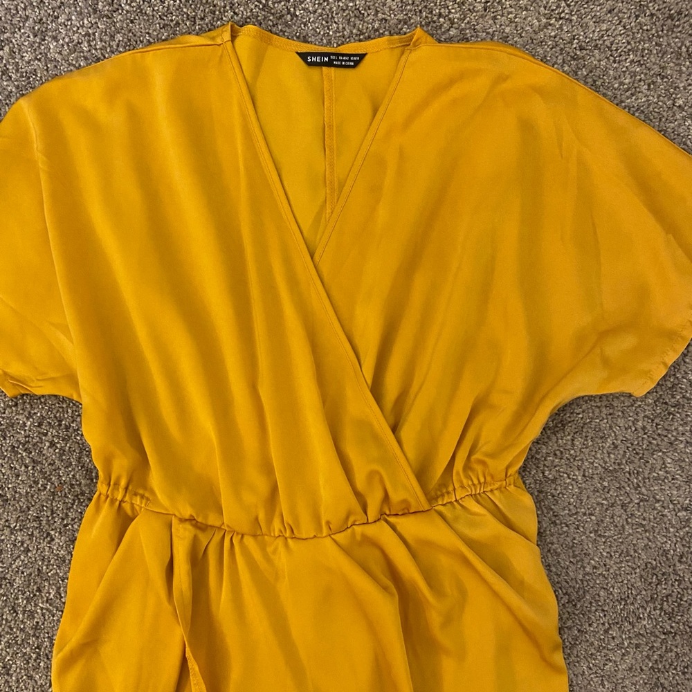 Yellow dress